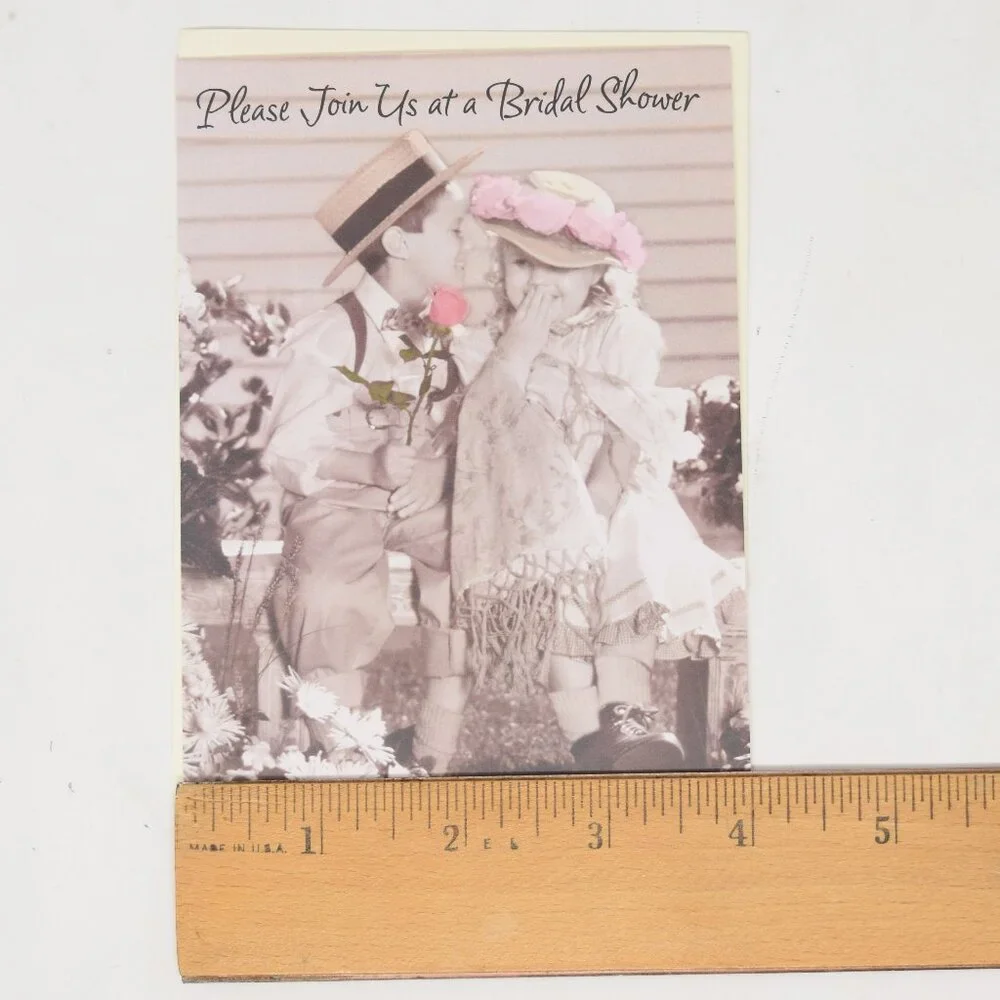 2005 American Greetings Bridal Shower Invitation Kim Anderson 17 Count Sweet Lov